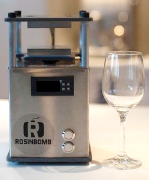 Rosin Bomb Rocket is the most compact rosin press from the Rosin Bomb company, the leading manufacture of the extraction equipment