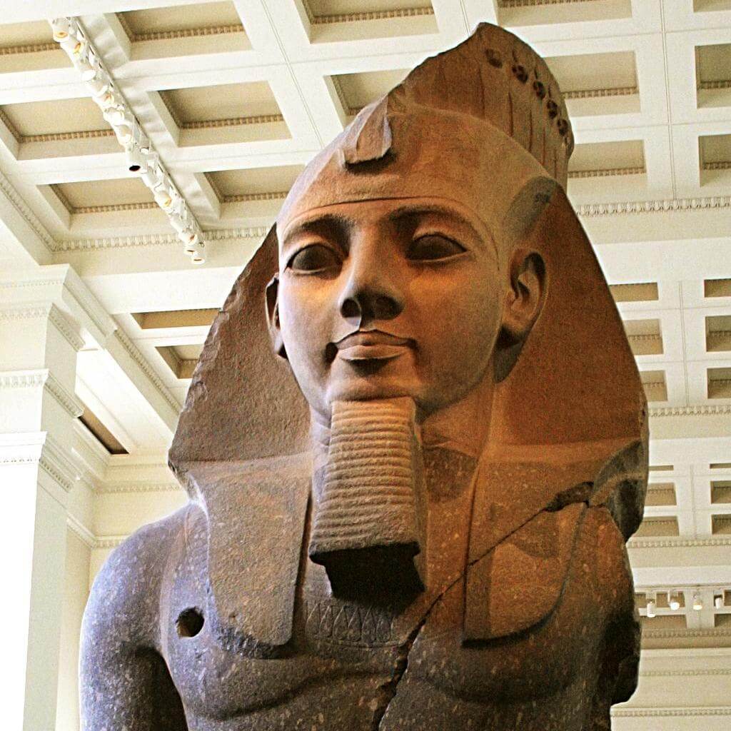 Rameses II, the Pharaoh of Egypt, British Museum