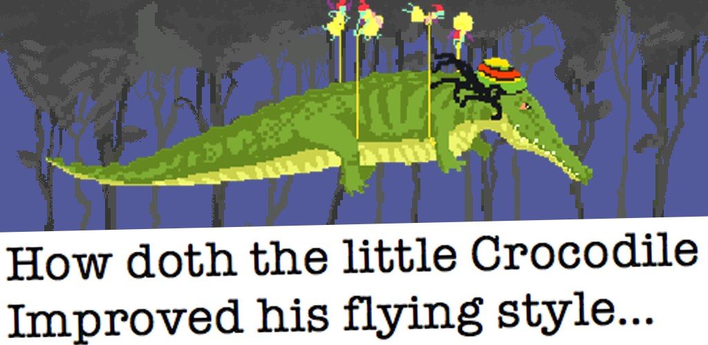 Flying Croc Sim, Game character design, How doth the little crocodile improved his flying style