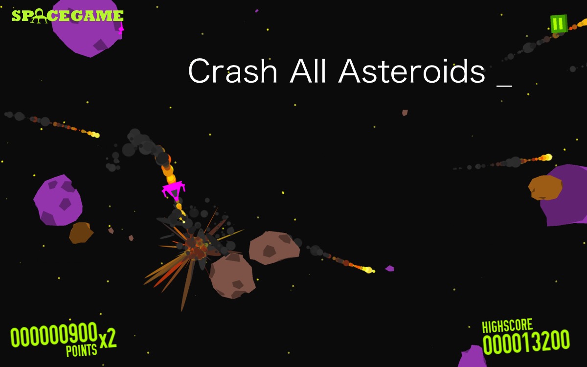Crash All Asteroids Android Stoner's Space Game