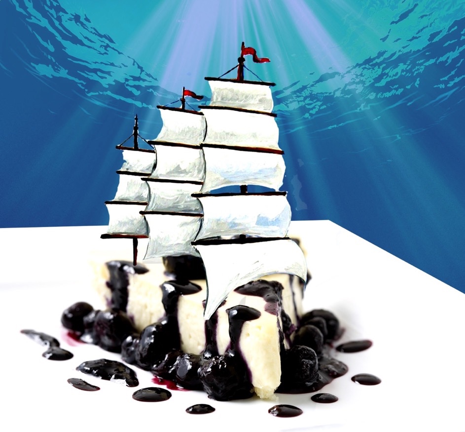 A Tall Ship Loaded with Weed? Ha, this is the THC-Infused Cheesecake runs high over the waves