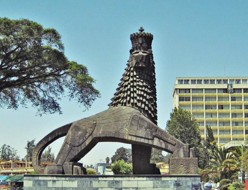 Judah Lion, Addis Ababa, 1954