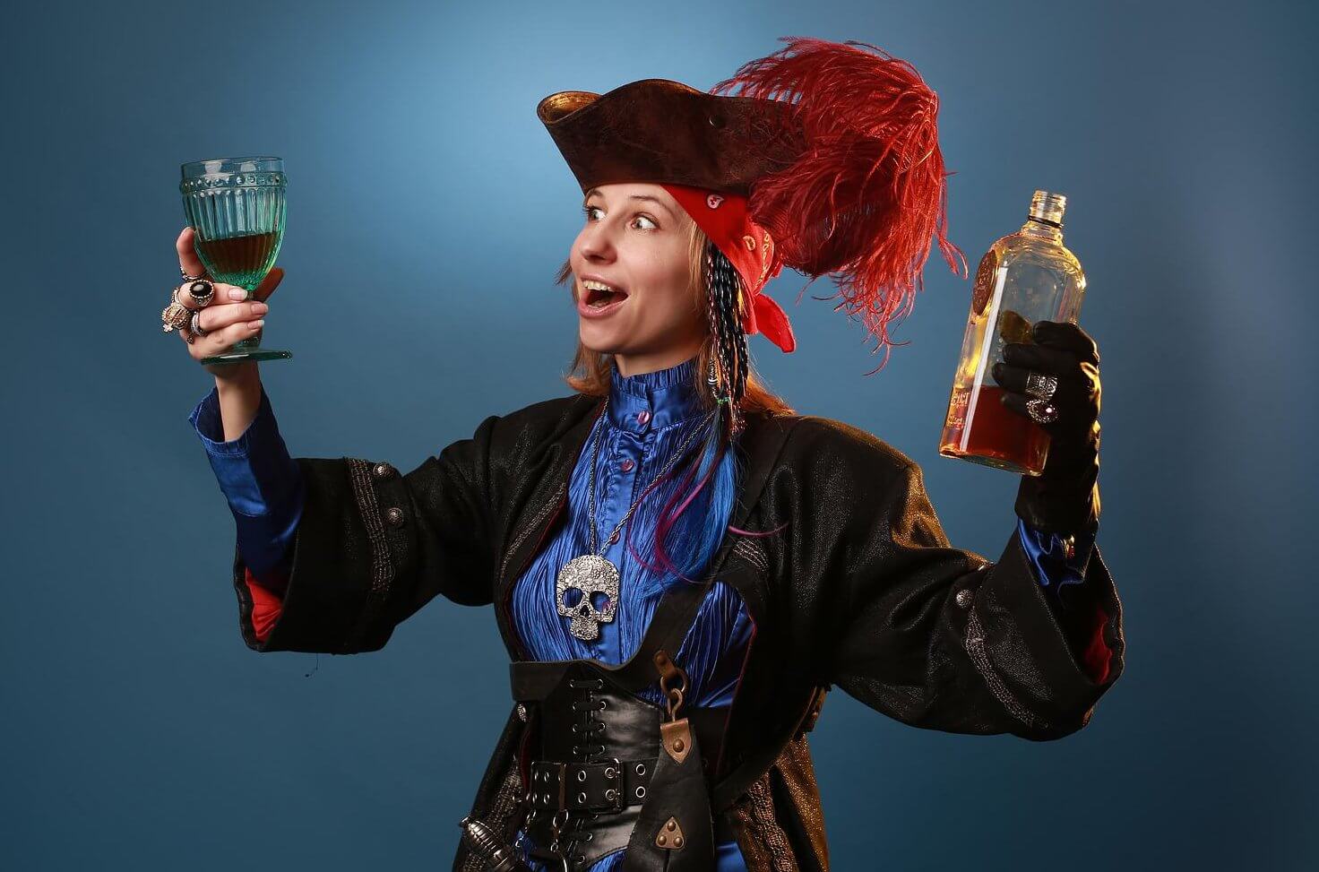 Pirates of the Caribbean Slang and Grog in 1666